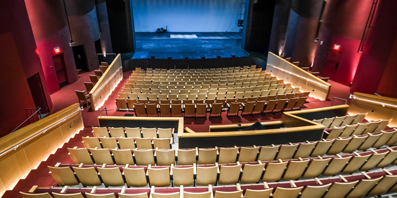 main stage theatre, back row